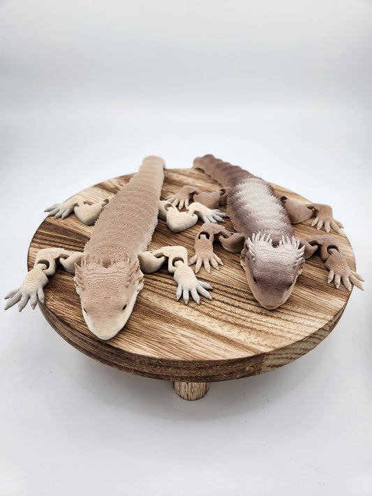 3D Printed Realistic Bearded Dragon